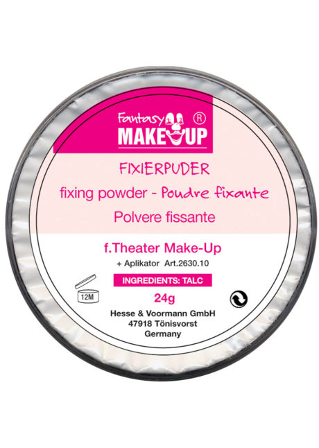 poudre fixatrice maquillage